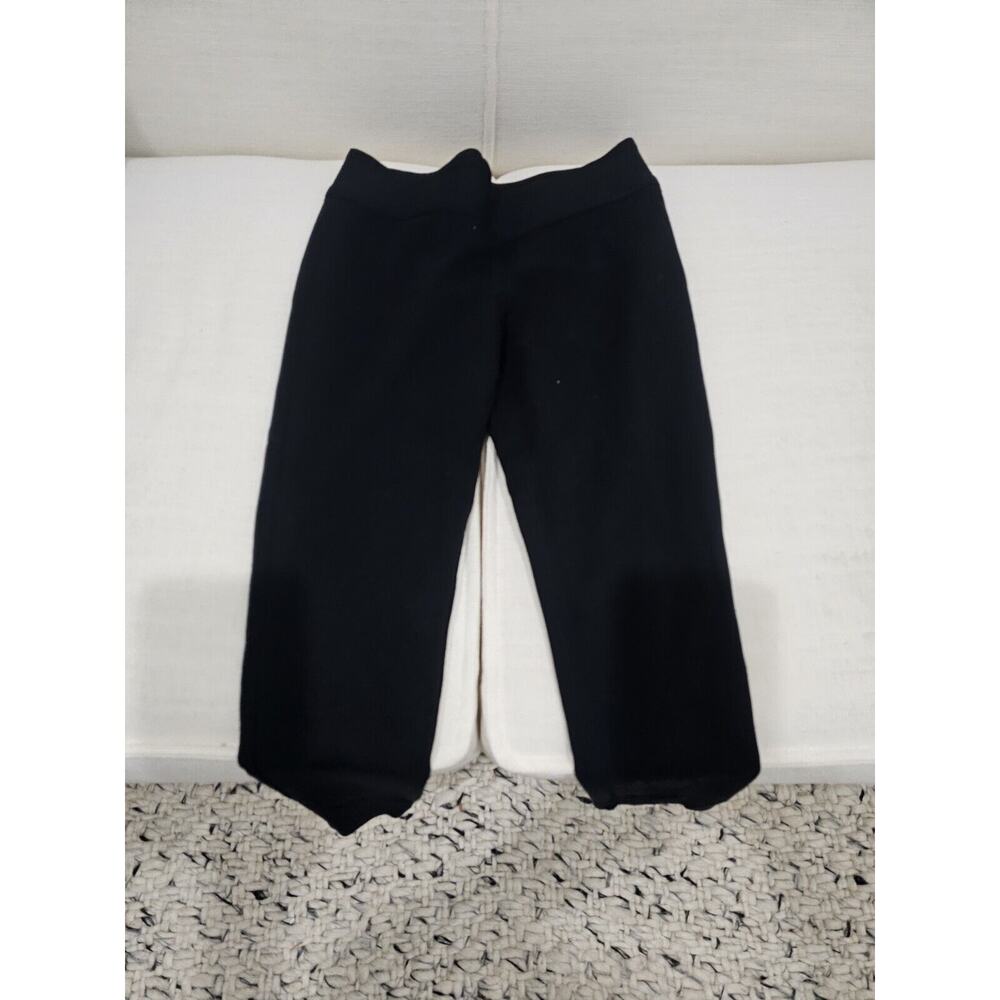 INC International Concepts Black Leg Stretch Pants Womens